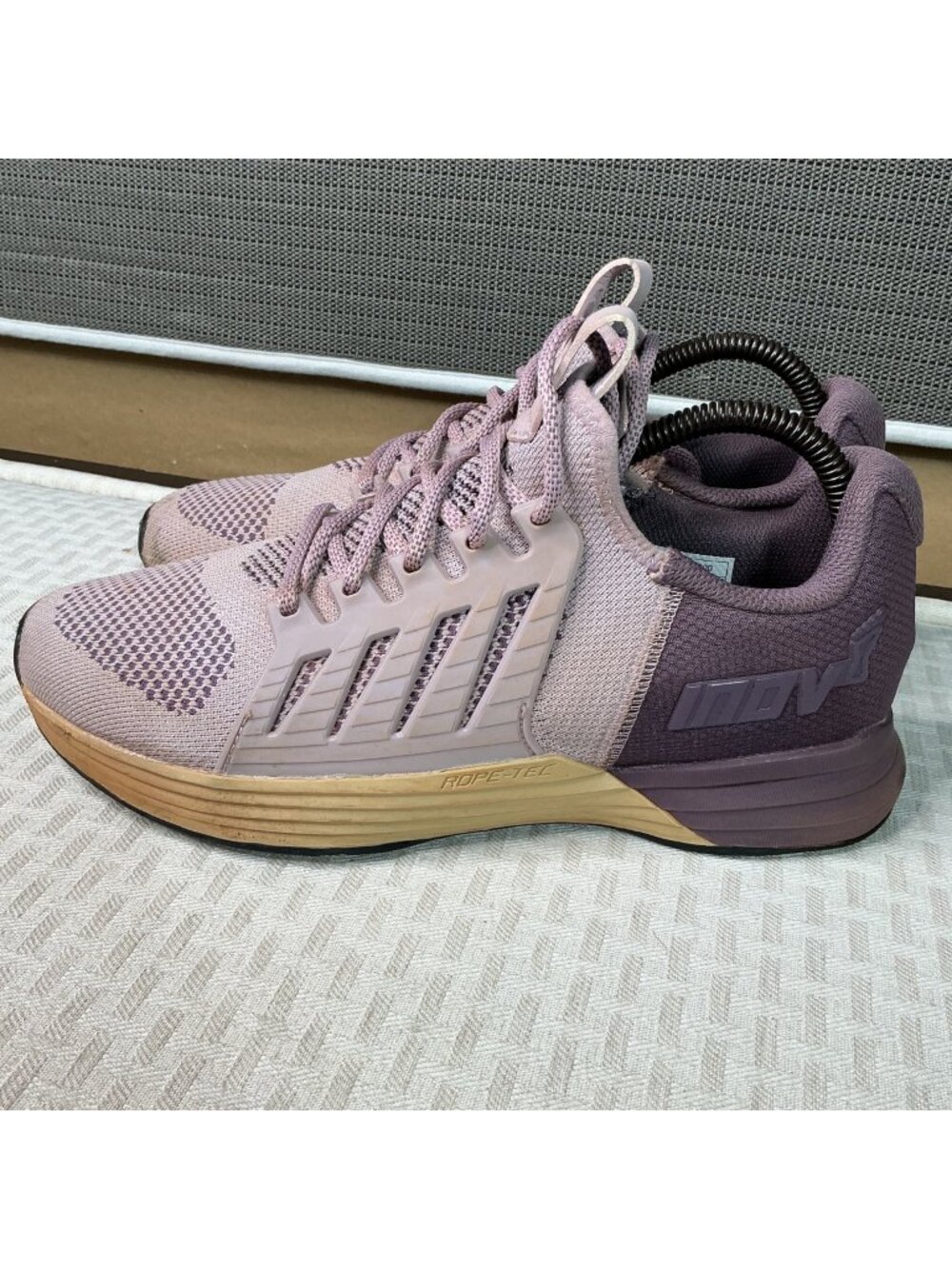 Inov-8 F-Lite G 300 Women's Training Shoes Size 11 Graphene Grip Rope-Tec Purple